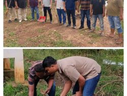 Kasat Intelkam Polres Lampung Timur Pimpin Kurvey Bersih-Bersih di Danau Beringin Indah