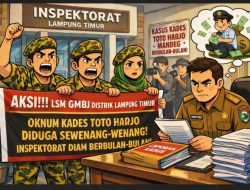 LSM GMBI Tekan Inspektorat, Laporan Dugaan Penyalahgunaan Wewenang Kades Toto Harjo Mandek Berbulan-bulan