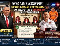 Lolos dari Gugatan PMH! Ketua LPK Yaperma Lampung Menang di PN Sukadana dan Ahmad Effendi Terjaring OTT Tekab 308 Polres Lamtim